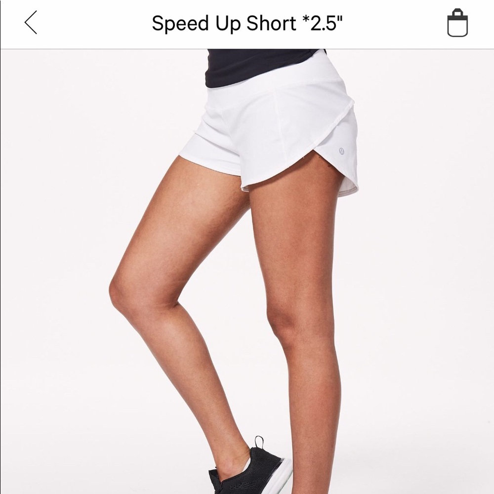 Lululemon Speed Up Shorts 2.5’’